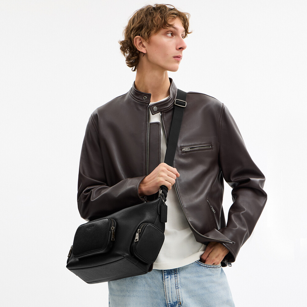 Coach Outlet Men's Finn Crossbody Bag With Pockets